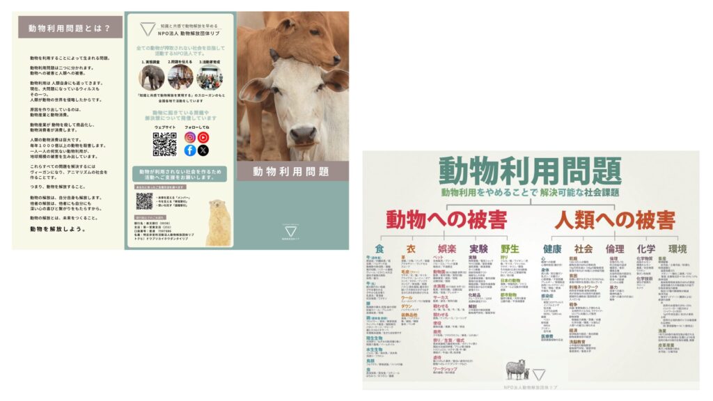 リーフレット-動物利用問題